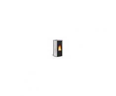 Nordica Stufa A Pellet La Nordica Extraflame Raffaella Idro 2.0 19 Kw Argento