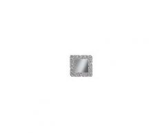 ART 521 Specchiera quadrata bianca