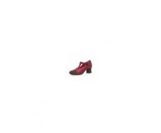 Le Babe Mary Jane in pelle con tacco scultura
