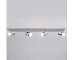 Lampada da soffitto per bagno Dejan a 4 luci