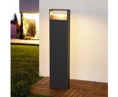 Paletto luminoso LED grigio scuro Kjella