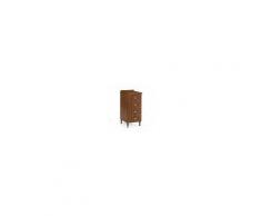 Arredo Interno Base cassettiera cucina 40x50xH85 in legno Noce Antico Noce