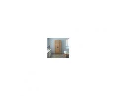 Arredo Interno Armadio 210 cm in legno Noce Country con due ante Noce