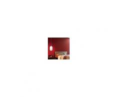 Perenz Srl Sweet Lampada A Sospensione Moderna Vetro Bianco Rigato