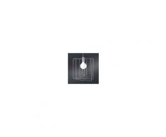 Lam Export Morgana Lampada Sospensione Gabbia Quadrata Design Moderno Vintage