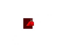 Due P Illuminazione Keope Colorata Lampada A Sospensione Dal Design Lineare D. 26