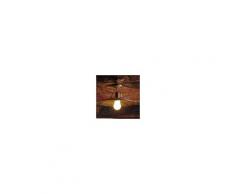 Gibas Osteria Plafoniera A Soffitto Orientabile Rustica Country In Ottone Ossidato Varie Misure