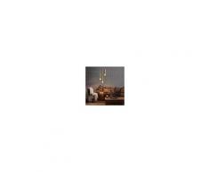 Gibas Nio Lampada A Sospensione In Ottone Ossidato Stile Country Vintage