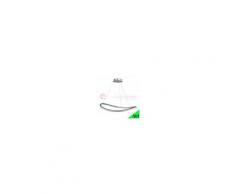 Ondaluce by Ciciriello Group Sinuo Sospensione Led Ovale Curvato L.86 Design Moderno