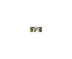 Grosfillex S.r.l. Casetta Prefabbricata Da Giardino E Attrezzi In Pvc Grosfillex Deco 7 Mq Bianco-Azzurro