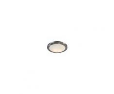 QAZQA Plafoniera 'Yuma 41' design acciaio - adatta per LED / esterna, interna, bagno
