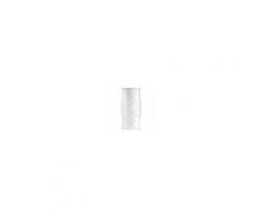 Milani Home KEYSHA - cassettiera in legno massello bombata 74 x 31 x 142