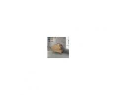 Milani Home BRUCE - cassettiera in abete spazzolato 110 x 45 x 95