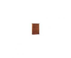 Milani Home KELSI - cassettiera in legno massello 87 x 45 x 127
