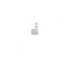 Homcom Mobile per Ingresso con Scarpiera e Appendiabiti in Legno Bianco, 100x32x187cm