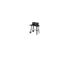 Outsunny Griglia a Carbone Barbecue Picnic Altezza regolabile Nero 87x 45 x 83 cm