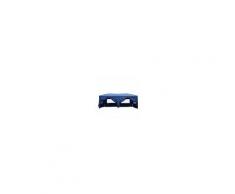 Outsunny Gazebo Pieghevole Tenda Esterno con 6 Pannelli Laterali, Blu, 6x3x2.55m