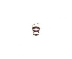 Svuota Tasche Double Glam Bordeaux Cm 36.5X34.5X56.5