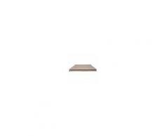 Outsunny Tenda da Sole Avvolgibile Parasole a Parete Manuale Impermeabile, Beige, 2.5x2m