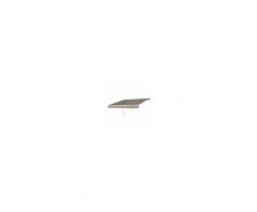Outsunny Tenda da Sole a Braccio Avvolgibile Manuale a Parete in Poliestere Impermeabile, Beige