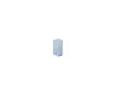 Pawhut Gabbia Voliera per Uccelli Bianco 47.5x36x91cm