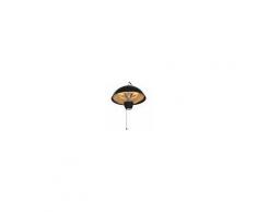 Outsunny Lampada Riscaldante Elettrica a Sospensione per Esterni con Illuminazione Led 1500W