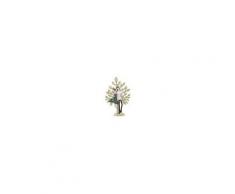Scultura Coppia Albero Della Vita Cm 35X13X52