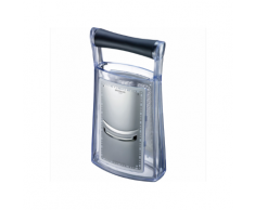 Westmark Technicus Grattugia a torre Duo affettatrice di cetriolo + cetriolo extra grossolano argento nero trasparente 14342270