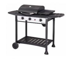 Barbecue A Gas Gpl 3 Fuochi Taddei Elite Nero