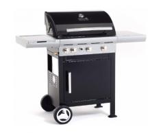 Barbecue A Gas 3 Bruciatori Con Fornello Laterale Sochef Mistergusto