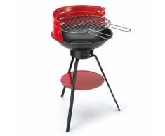 Barbecue A Carbone Carbonella Rotondo 41x73 Cm Ferraboli Tulipano