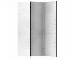 Paravento 3 Pannelli - White Waves I 135x172cm Erroi