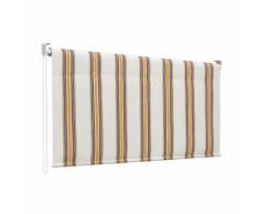 Tenda Da Sole A Caduta 250x150 Cm Tessuto In Poliestere Riga Beige