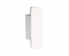 Applique Da Esterno A Led 10w A Tubo Sovil Polar Bianco