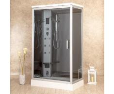 Box Doccia Idromassaggio 120x70 Cm Sauna Bagno Turco E Ozonoterapia Vorich Air Lato Sinistro