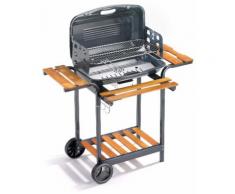 Barbecue A Carbone Carbonella In Acciaio Ompagrill 60-40 Saturno/rcn