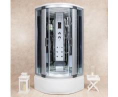 Box Doccia Idromassaggio 90x90 Cm Vasca Sauna E Bagno Turco Vorich Dallas