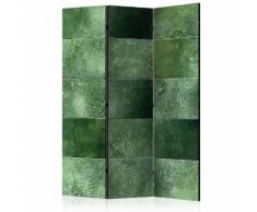 Paravento 3 Pannelli - Green Puzzle 135x172cm Erroi