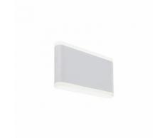 Applique Da Esterno A Led 24 Rettangolare Sovil Wave Bianco