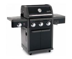 Barbecue A Gas 3 Bruciatori Con Fornello Laterale Sochef Grangusto