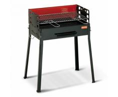 Barbecue A Carbone Carbonella Con Griglia 49x28cm Ferraboli Famiglia
