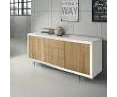 Milani Home CALEB - madia moderna in legno massello 186 x 45 x 87