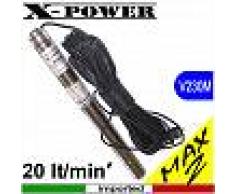 X-POWER - Pompa sommersa a ingombro ridotto MAX 2completa di 20 metri cavo elettrico