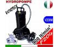 HYDROPOMPE F204 - Pompa sommersa con girante vortex per fognature e acque sporche