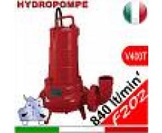 HYDROPOMPE F202 - Pompa sommersa trifase per fognature e acque sporche