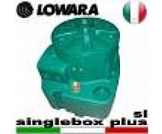Lowara - Stazione di sollevamento SINGLEBOX PLUS - SL per acque nere completa di kit slitta - predisposta per una pompa sommersa