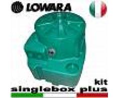 Lowara - Stazione di sollevamento SINGLEBOX PLUS - KIT per acque nere completa di kit raccordi - predisposta per una pompa sommersa
