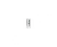 Milani Home JASMINE - credenza con vetrina in legno massello 60 x 40 x 131