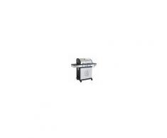 Milani Home PIROS - Barbecue a gas in acciaio inox 4 fuochi + 1 fuoco laterale