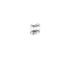 Sirman Carrello di Servizio Inox Sirman TROL 2 D - Dim. 855 x 535 x 940 mm 2 Vasche